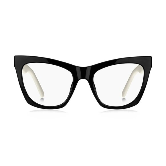 NEW MARC JACOBS MARC 649 080S 00 EYEGLASSES BLACK WHITE WOMEN EYEWEAR MARC JACOB